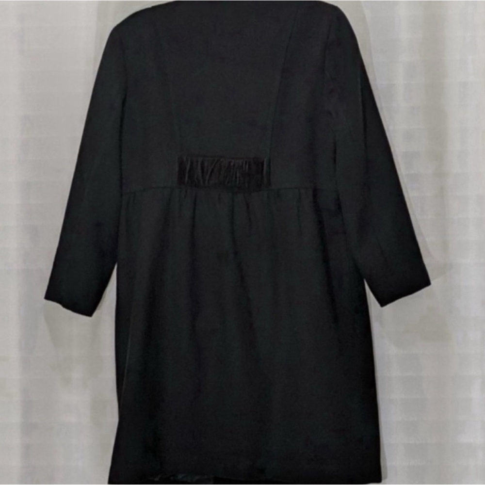 Tommy Hilfiger Black Wool Peacoat Large - Picture 8 of 9